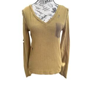 PoL distressed‎ long sleeve